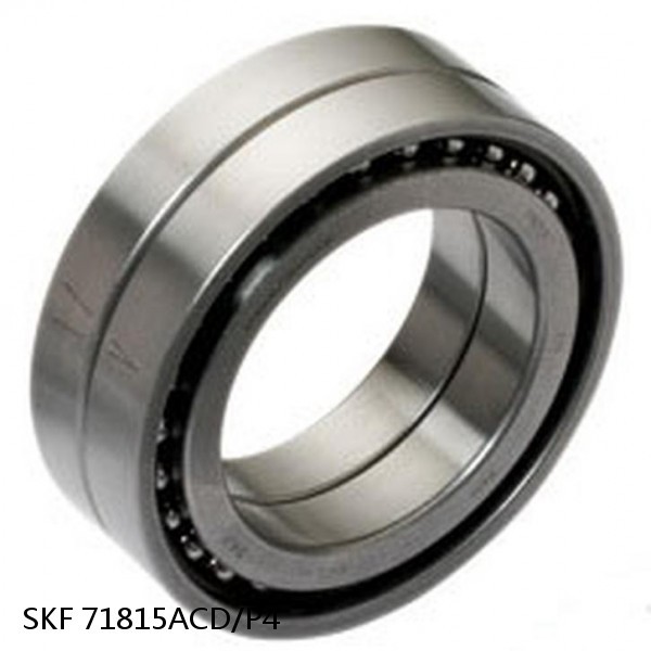 71815ACD/P4 SKF Super Precision,Super Precision Bearings,Super Precision Angular Contact,71800 Series,25 Degree Contact Angle #1 small image
