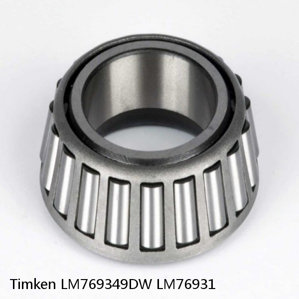 LM769349DW LM76931 Timken Tapered Roller Bearing #1 small image