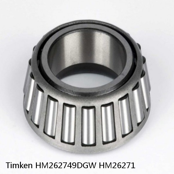 HM262749DGW HM26271 Timken Tapered Roller Bearing