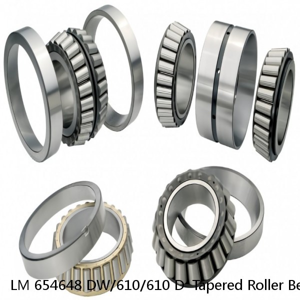 LM 654648 DW/610/610 D  Tapered Roller Bearing Assemblies #1 small image