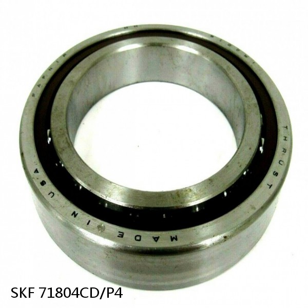 71804CD/P4 SKF Super Precision,Super Precision Bearings,Super Precision Angular Contact,71800 Series,15 Degree Contact Angle #1 image