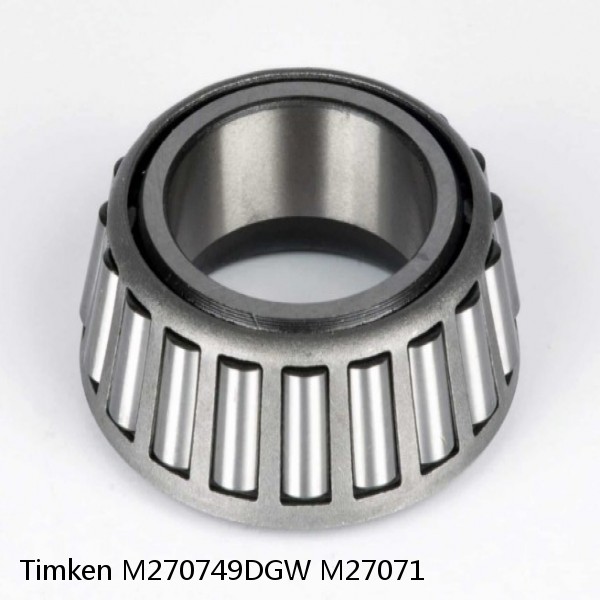 M270749DGW M27071 Timken Tapered Roller Bearing #1 image