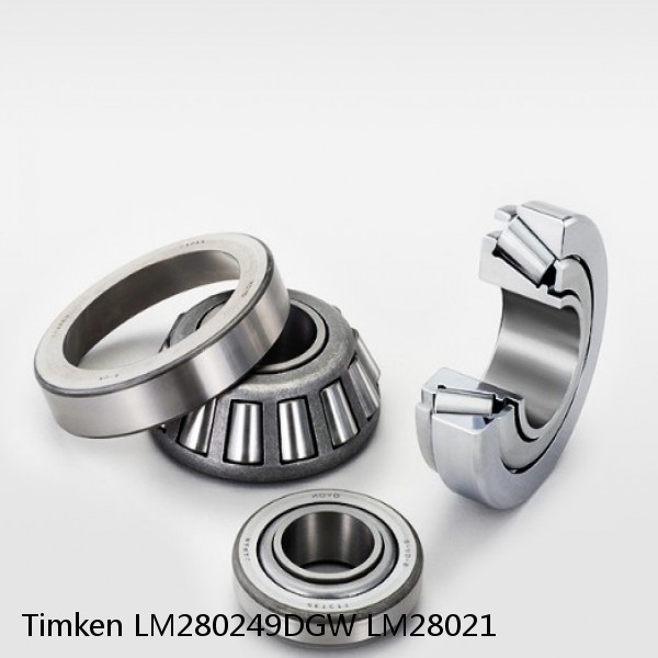 LM280249DGW LM28021 Timken Tapered Roller Bearing #1 image
